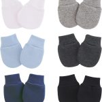 Baby Mittens No Scratch Mittens Infant Soft Gloves Mittens for 0-6 Months Boys Girls